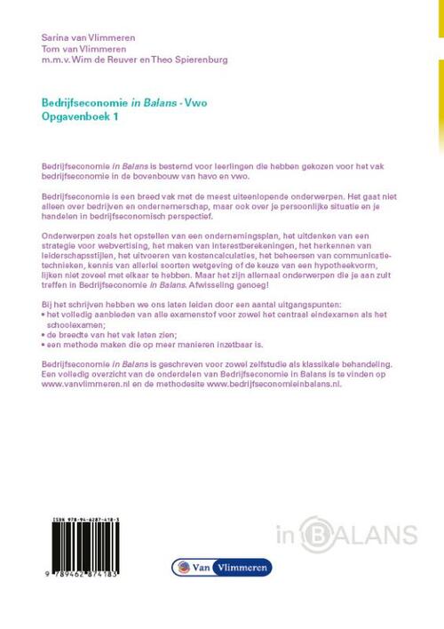 Bedrijfseconomie in Balans