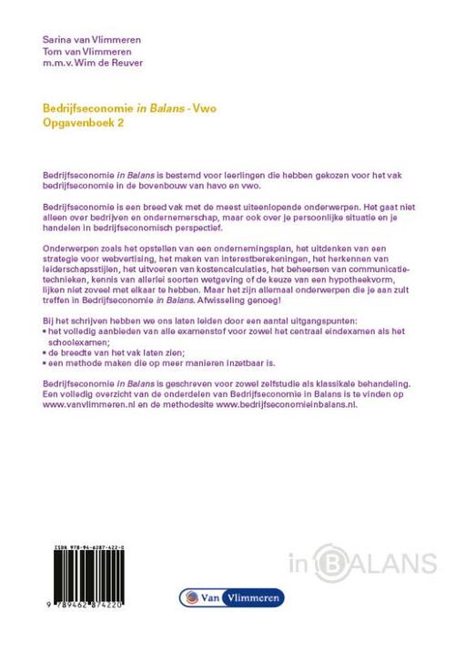 Bedrijfseconomie in Balans