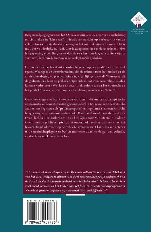 Strafrecht en publieke opinie