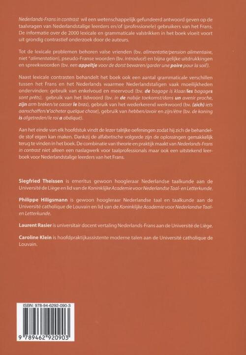 Nederlands-Frans in contrast