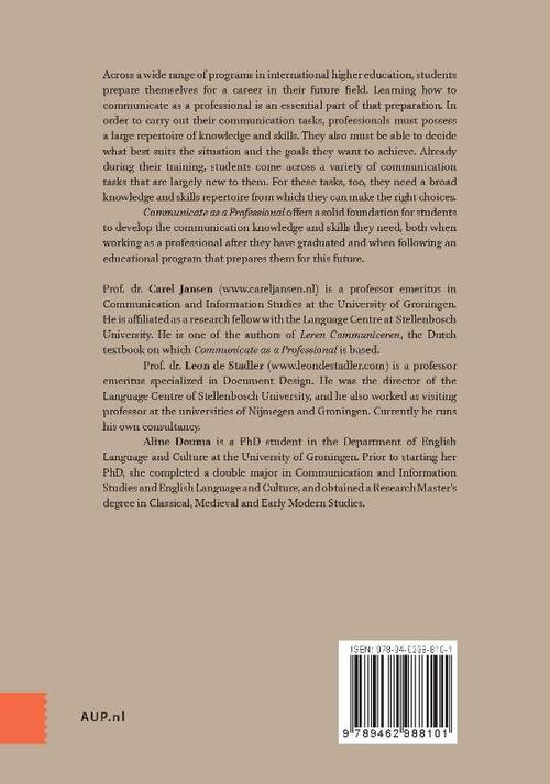 Communicate as a Professional