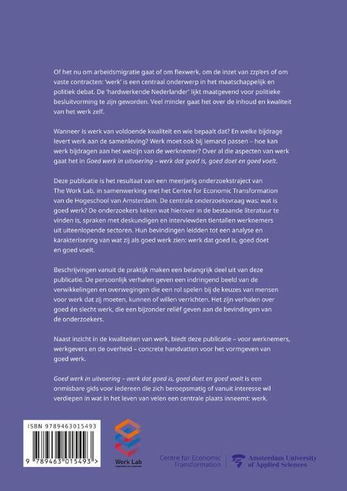 Goed werk in uitvoering