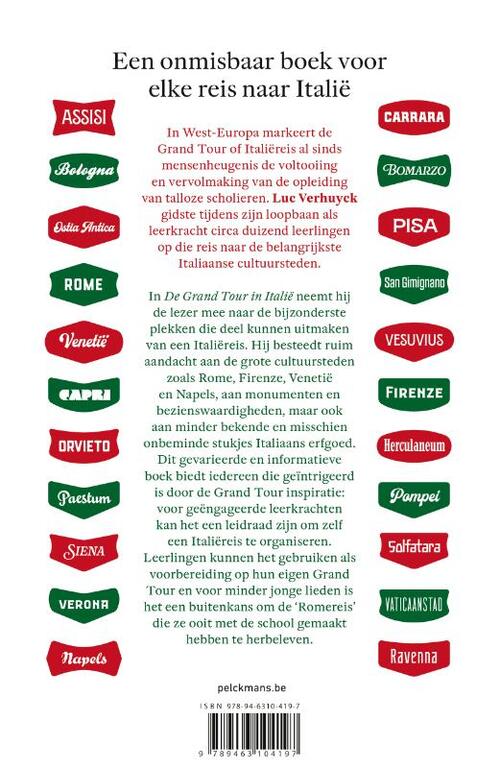 De Grand Tour in Italië