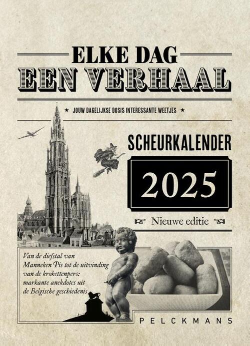 Elke dag een verhaal Scheurkalender 2025, Pelckmans Uitgevers Boek