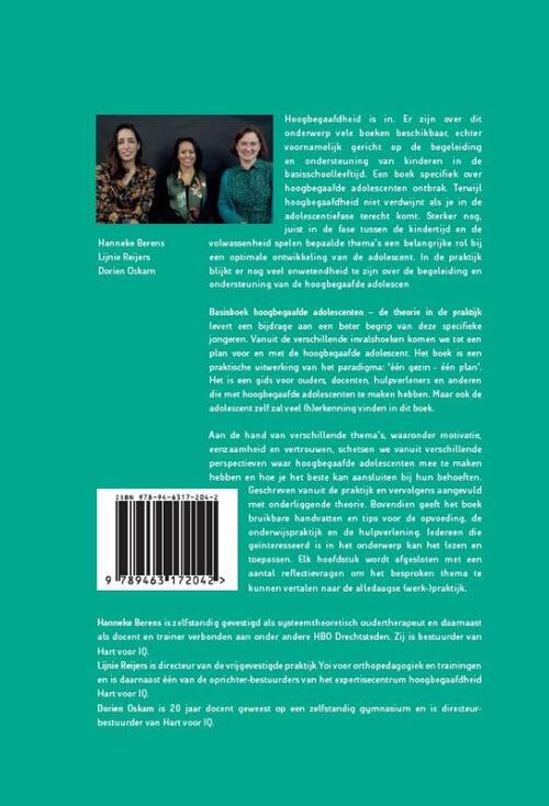 Basisboek hoogbegaafde adolescenten