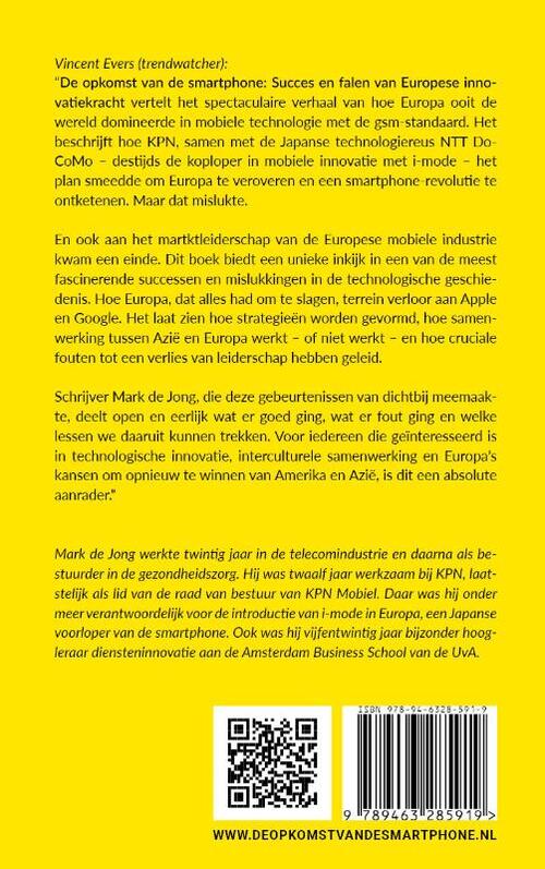 De opkomst van de smartphone