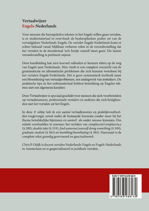 Vertaalwijzer Engels Nederlands