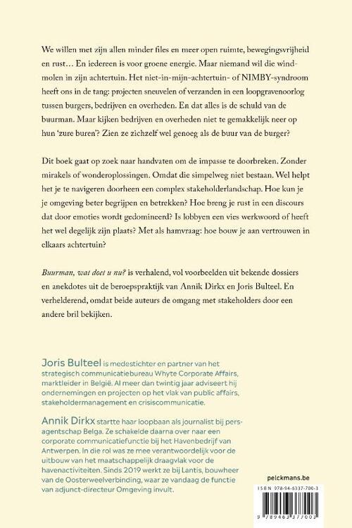 Buurman, wat doet u nu?