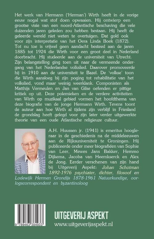 Hermann Felix Wirth 1885-1981