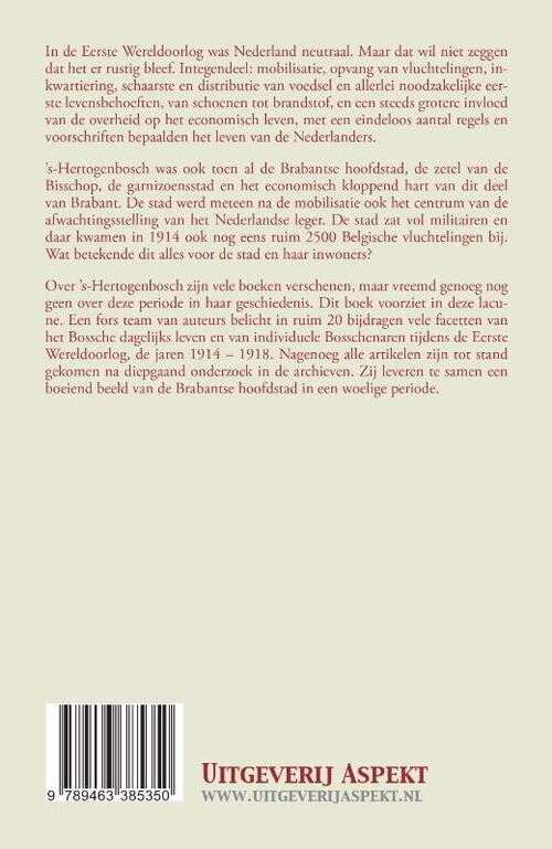 ’s-Hertogenbosch en de Eerste Wereldoorlog