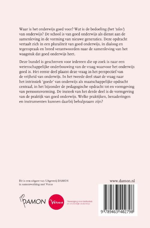 Waar is het onderwijs goed voor?