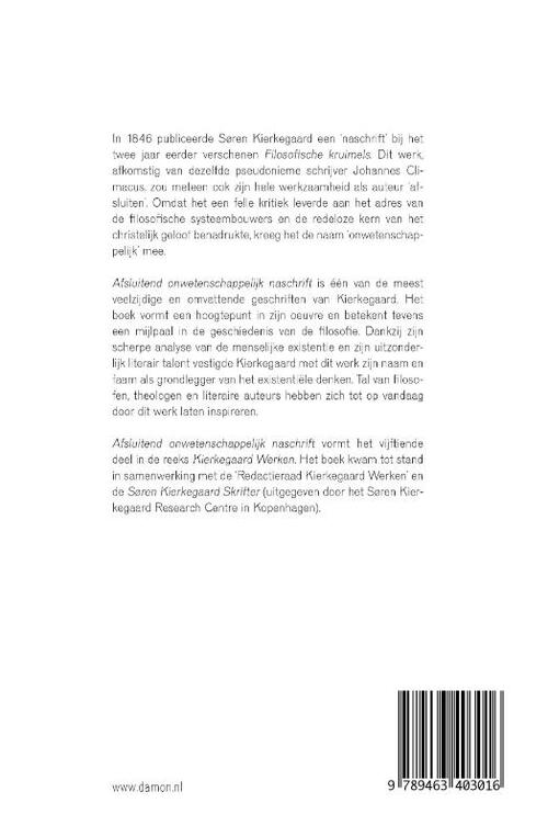 Afsluitend onwetenschappelijk naschrift