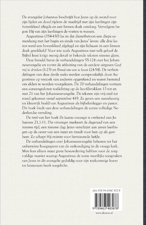 Augustinus, De laatste visvangst