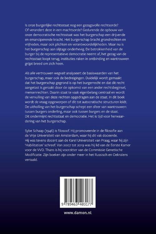 Als alle vertrouwen wegvalt