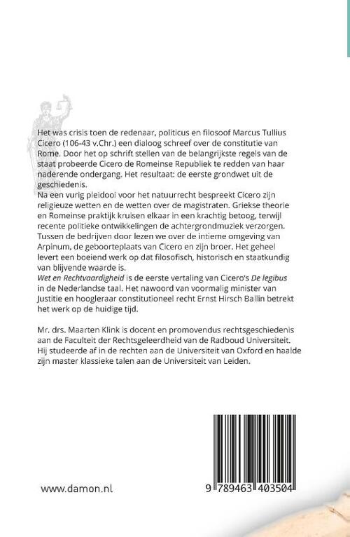 Cicero, wet en rechtvaardigheid