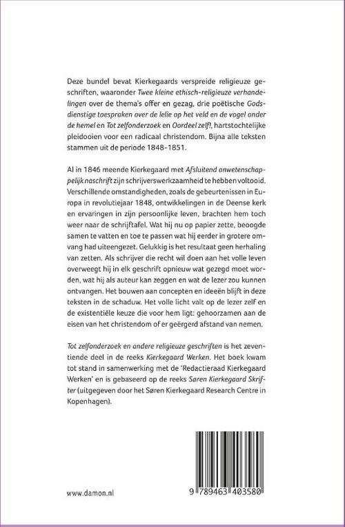 Tot zelfonderzoek en andere religieuze geschriften