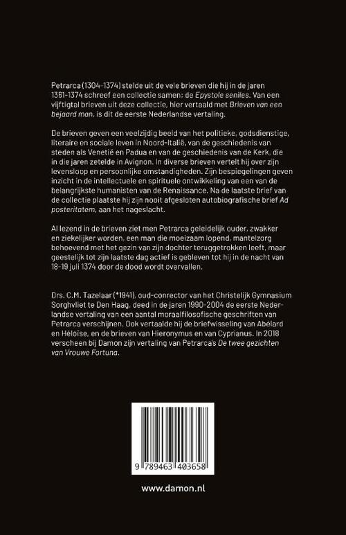 Brieven van een bejaard man