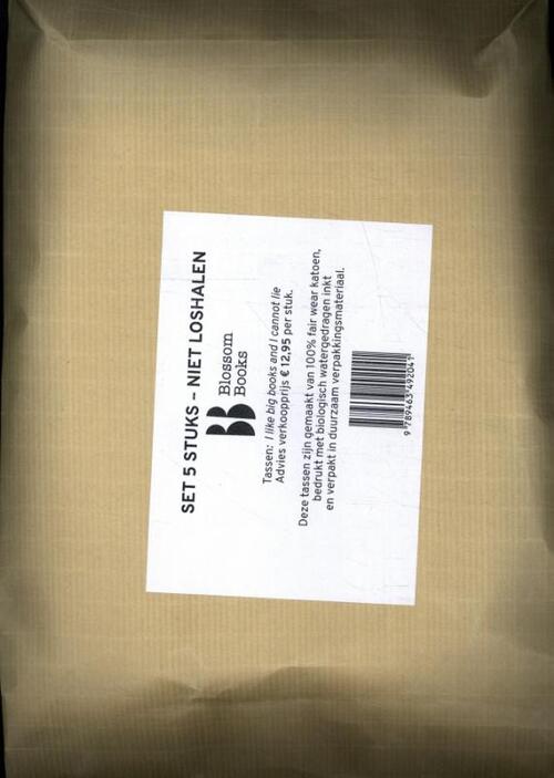 I Like big books and I cannot lie - Blossom Bags - Fair wear