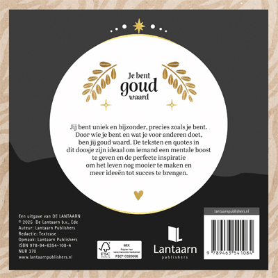 Just for you - Je bent goud waard