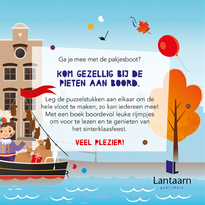 Puzzelboot Sinterklaas