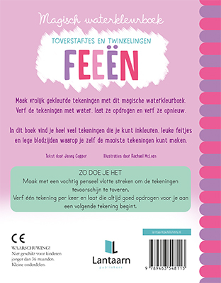 Magisch waterkleurboek Feeën