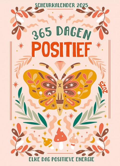 Scheurkalender 365 dagen positief 2025 Boek 9789463549639 Bruna