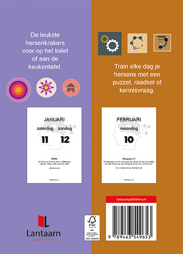 Scheurkalender Braintrainer