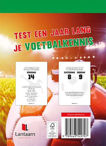 Scheurkalender Voetbalvragen 2025