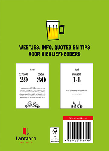 Scheurkalender Bier 2025