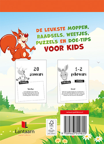 Scheurkalender Fun4kids 2025