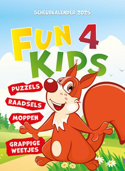 Scheurkalender Fun4kids 2025