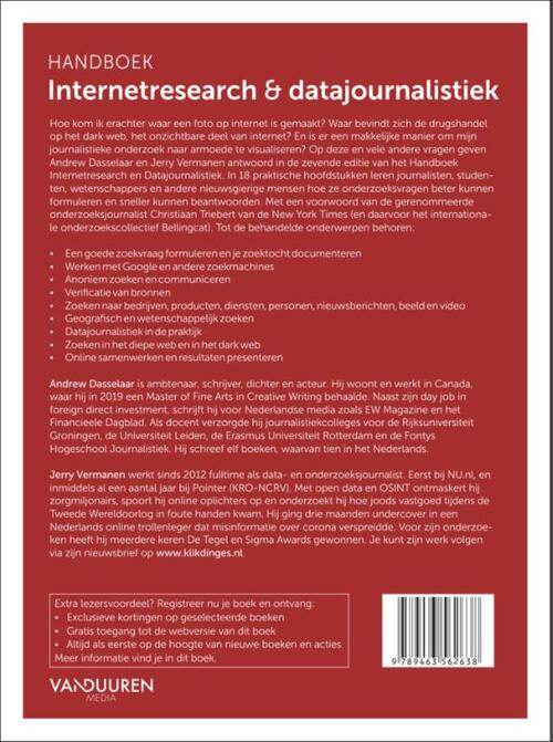 Handboek Internetresearch & datajournalistiek, 7e editie
