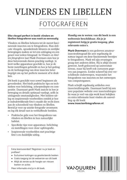 Vlinders en libellen fotograferen