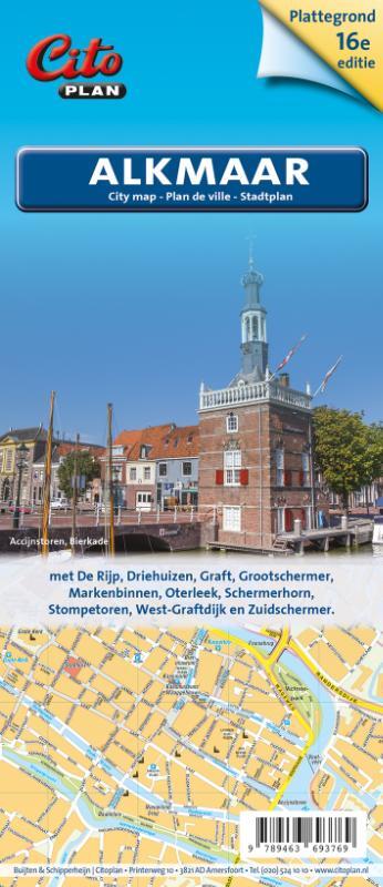 Stadsplattegrond Alkmaar