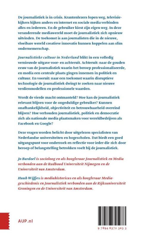 Journalistieke cultuur in Nederland