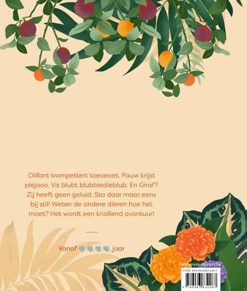 Giraf wil ook een geluid