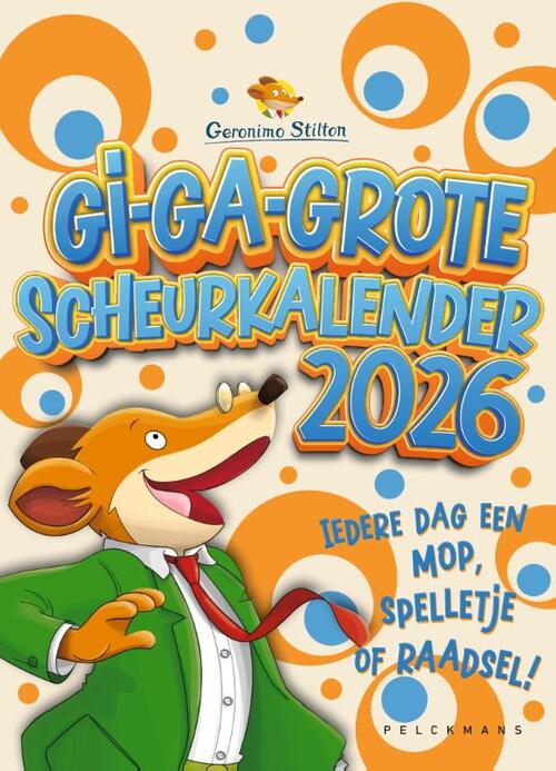 Gi-ga-grote scheurkalender 2026