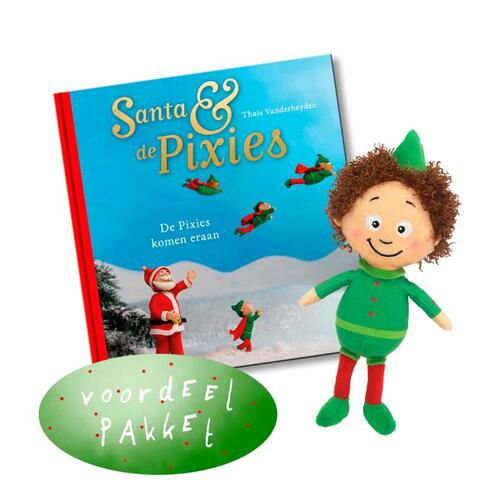 Santa & De Pixies, pakket Pixiepop + De Pixies komen eraan