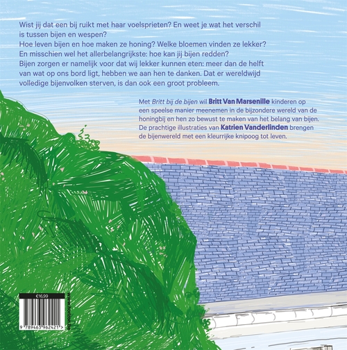 Britt bij de bijen