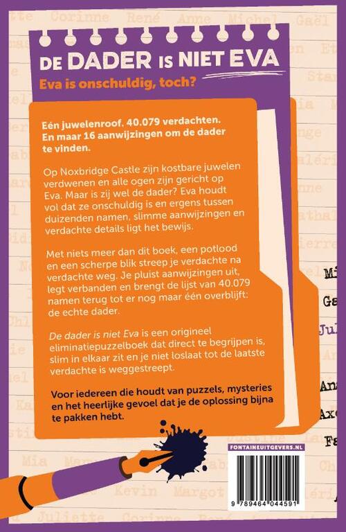 De dader is niet Eva