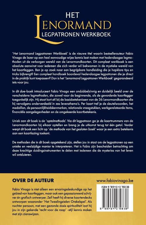 Het Lenormand Legpatronen Werkboek WB