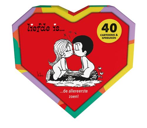 Hartendoosje Liefde is - De allereerste zoen!