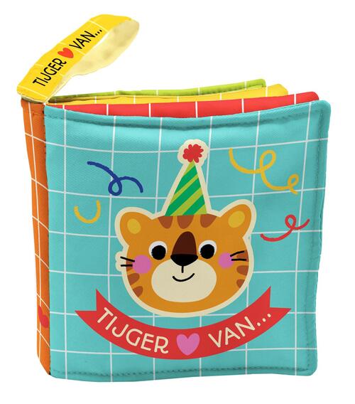 Knisperboekje vol liefde - Tijger houdt van feest