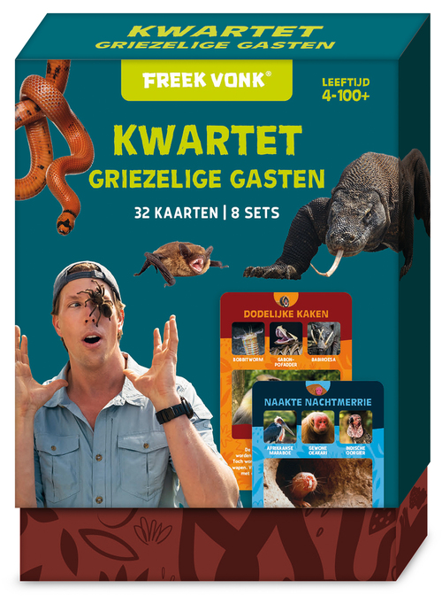 Freek Vonk Dierenkwartet - Griezelige dieren