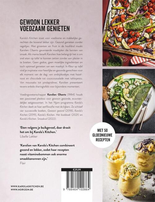 Karola's Kitchen: Kleur op tafel