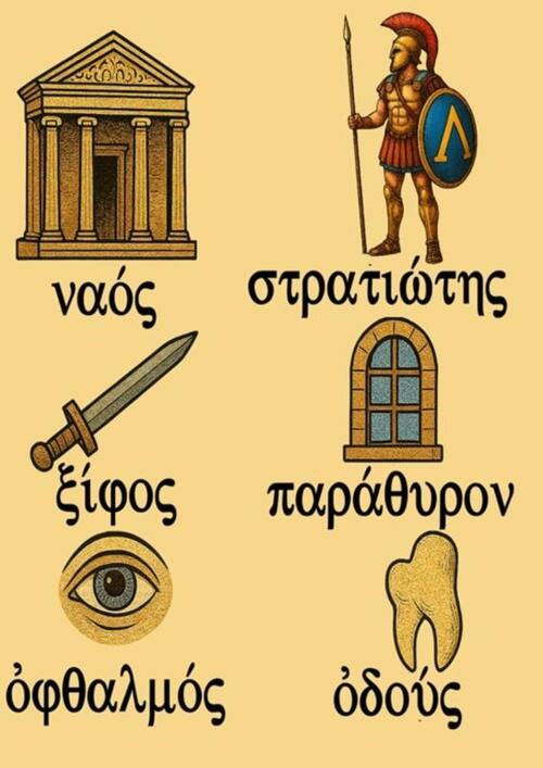 Duizend Griekse woorden in beeld