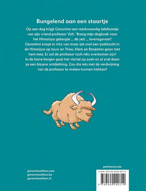 Bungelend aan een staartje