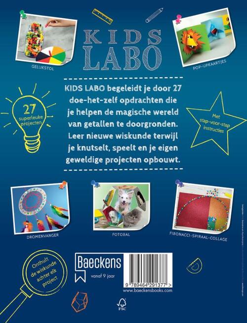 Kids Labo: Geweldige projecten voor jonge wiskundigen