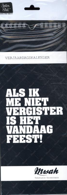 Verjaardagskalender Mwah