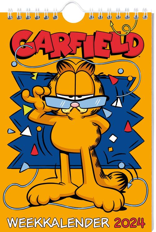 Garfield weekkalender Spiraalgebonden 9789464325799 Bruna